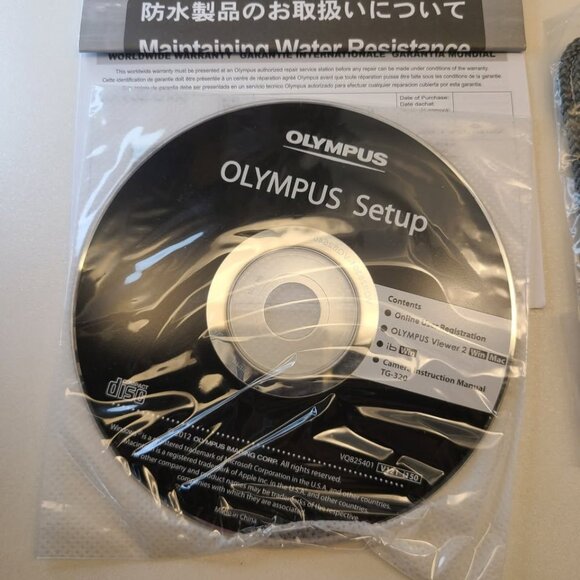 Olympus Tough TG-320 14.0MP Shockproof/Waterproof Blue Digital Camera - Picture 4 of 10